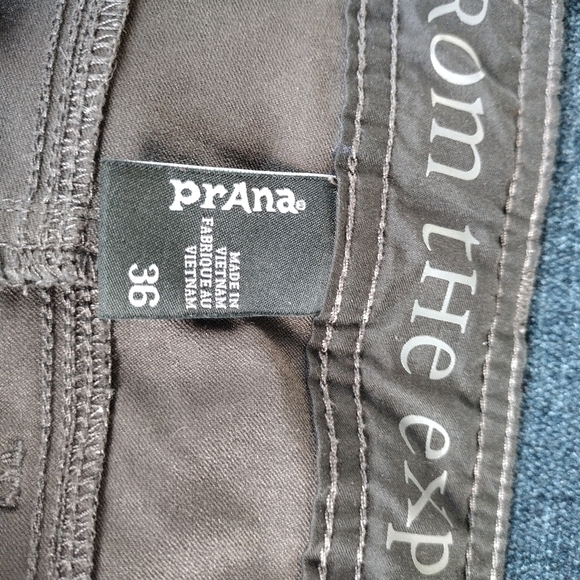 Prana Men's Cargo Pants Size 36 Stretch Zion Pant II Grey M4ST32116 - Picture 6 of 12